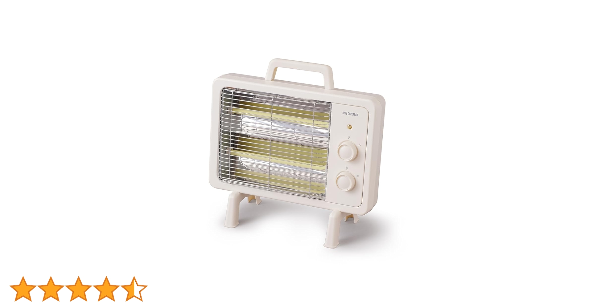 Amazon | アイリスオーヤマ 電気ストーブ 速暖 転倒時電源OFF 400W